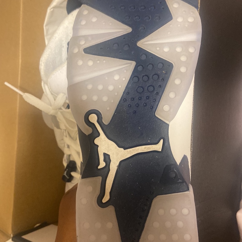 jordan 6 Y midnight navy. - Picture 1 of 6